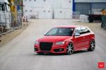Audi S3 Sportback on Vossen Wheels (CV7) 2016 года